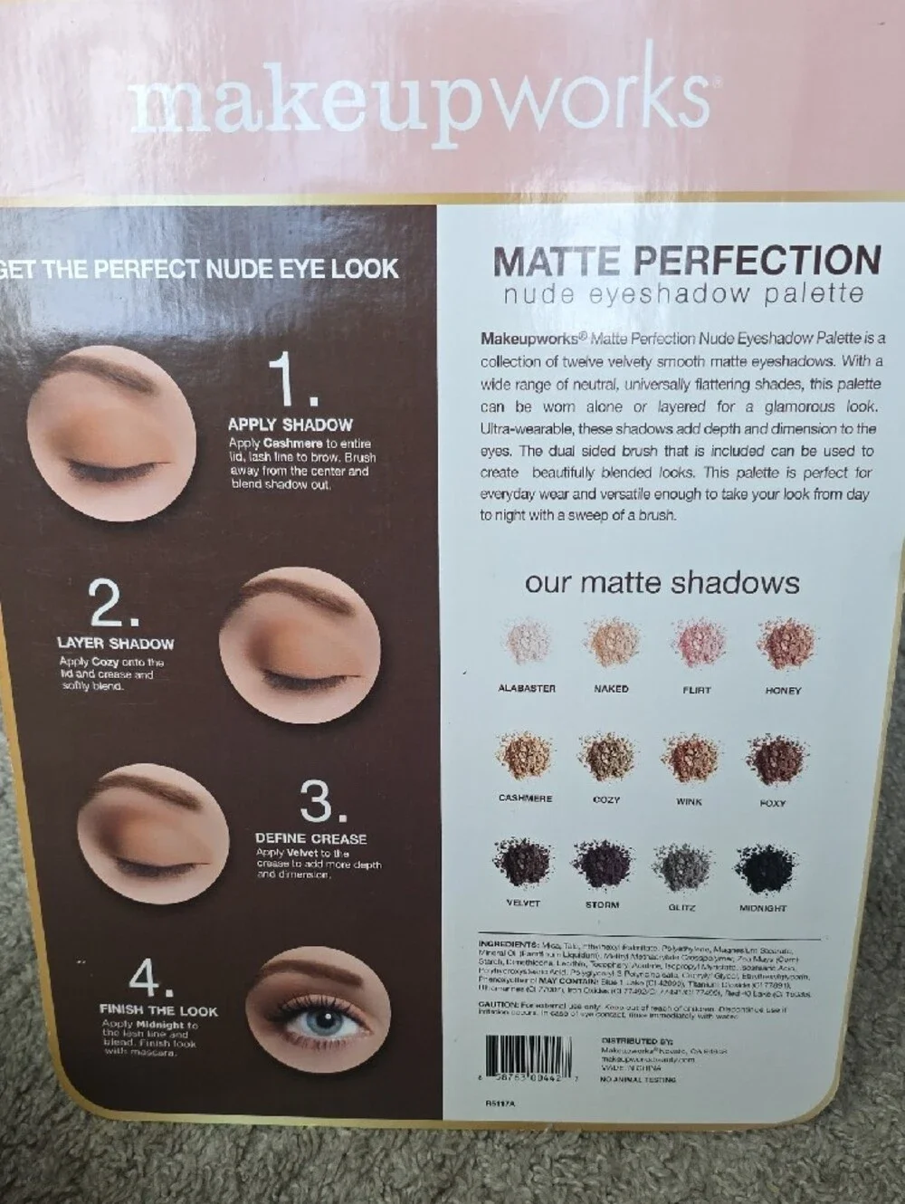 Matte Perfection Nude Eyeshadow Palette - Brown & Neutral Tones